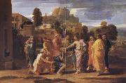 Les aveugles de jericho Poussin